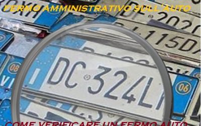 Fermo amministrativo come posso verificarlo?