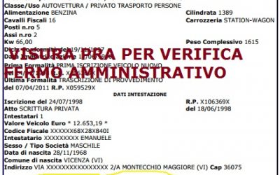 Verifica fermo amministrativo auto, come fare?